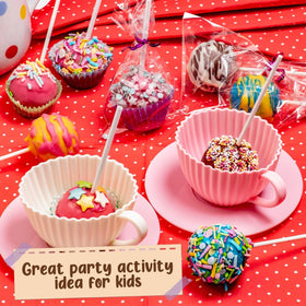 GirlZone cake pop kit invites young bakers to learn while creating.