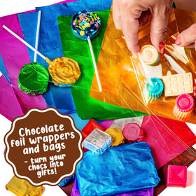 GirlZone Little Choco Delights lolly sticks for fun edible chocolate crafts.