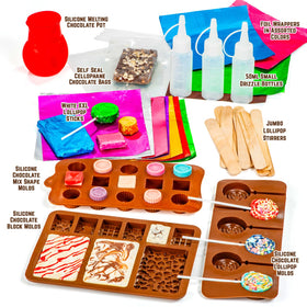 GirlZone Little Choco Delights silicone tools designed for durable, reusable use.