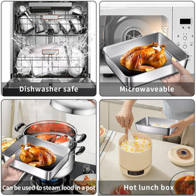 GIUOIDUO freezer-safe storage keeping foods fresh and organized
