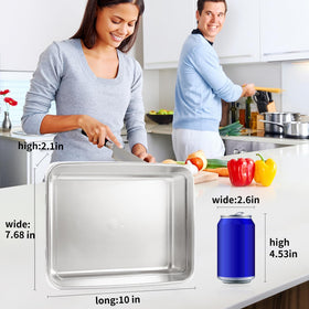 GIUOIDUO stackable snack boxes with transparent lids for quick content view