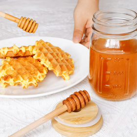 GIVAMEIHF 16oz capacity suits honey, syrups, and sauces.