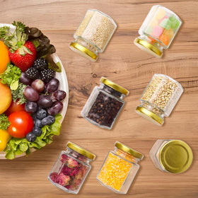 GIVAMEIHF dishwasher-safe jars simplify post-event cleaning.
