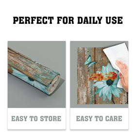 Giwawa Rustic Daisy placemats suit dinners, parties, and get-togethers with style.