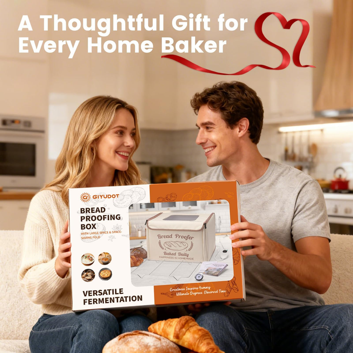 Giftable packaging and recipe guide included with GIYUDOT