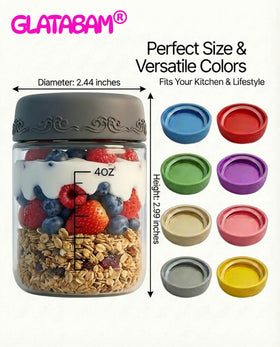 GLATABAM 4oz dressing jar seal ring ensures leak-free packing of dressings.