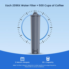 Limescale protection supports smooth operation and longer-machine life.