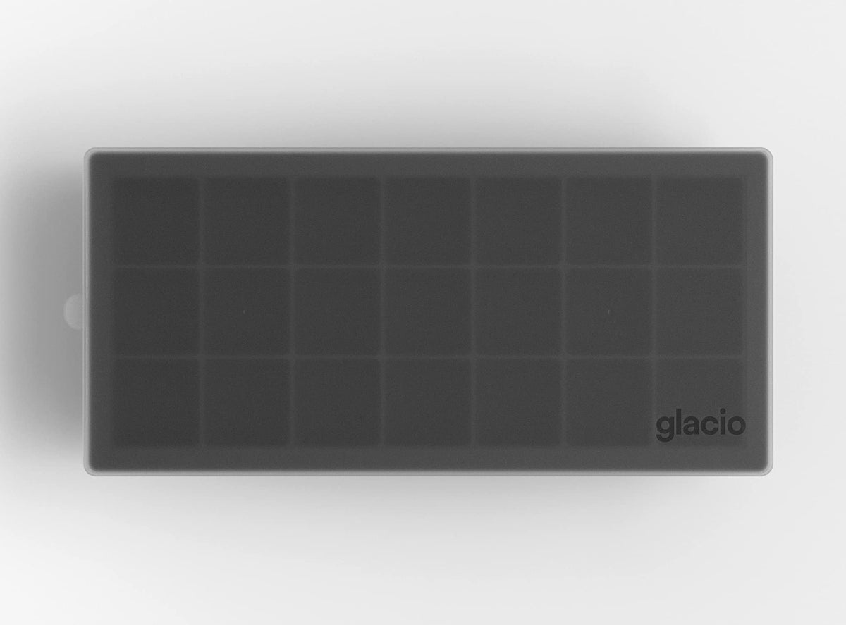 Glacio compact 1.3-inch cubes add precise chill to beverages