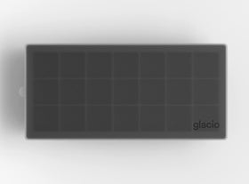 Glacio compact 1.3-inch cubes add precise chill to beverages