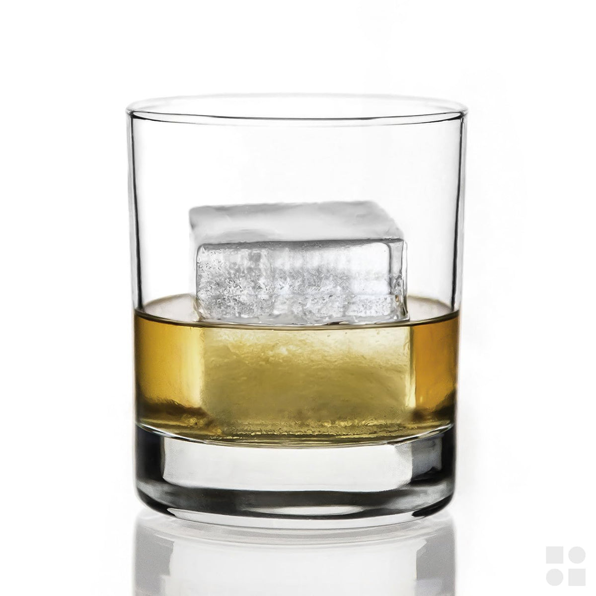 Glacio flexible silicone ice tray with easy-release for effortless cube removal.