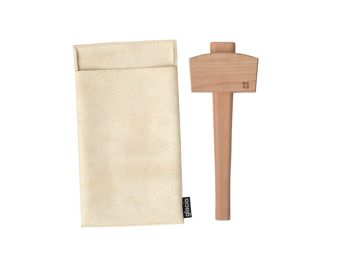 Professional-grade ice toolset for home bars by Glacio