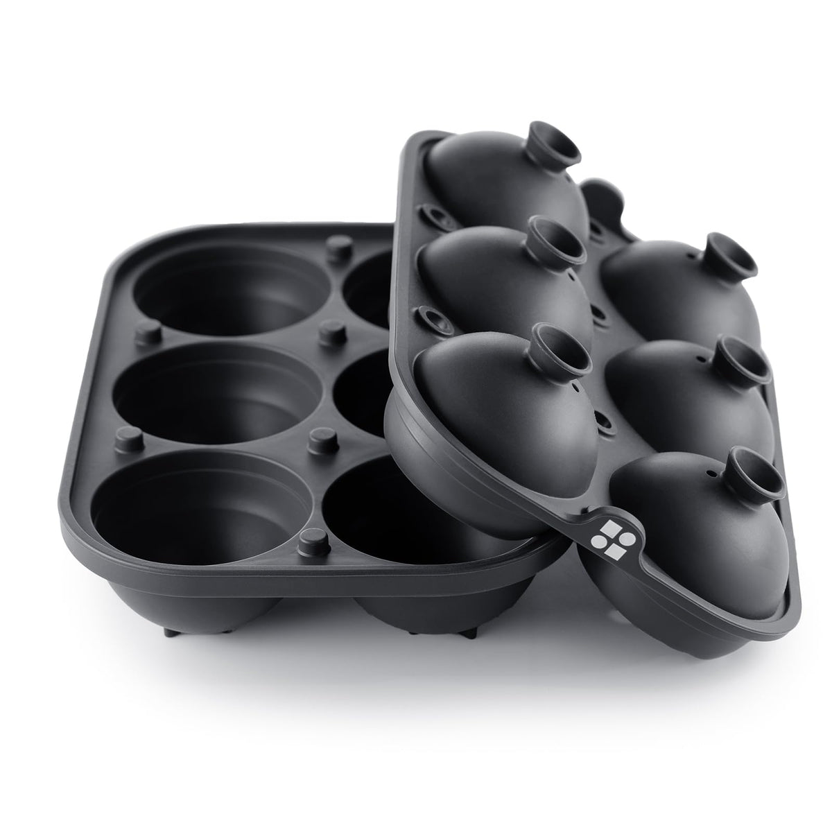 Glacio square whiskey-ice-mold delivers stylish cubes for bourbon.