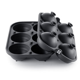 Glacio square whiskey-ice-mold delivers stylish cubes for bourbon.