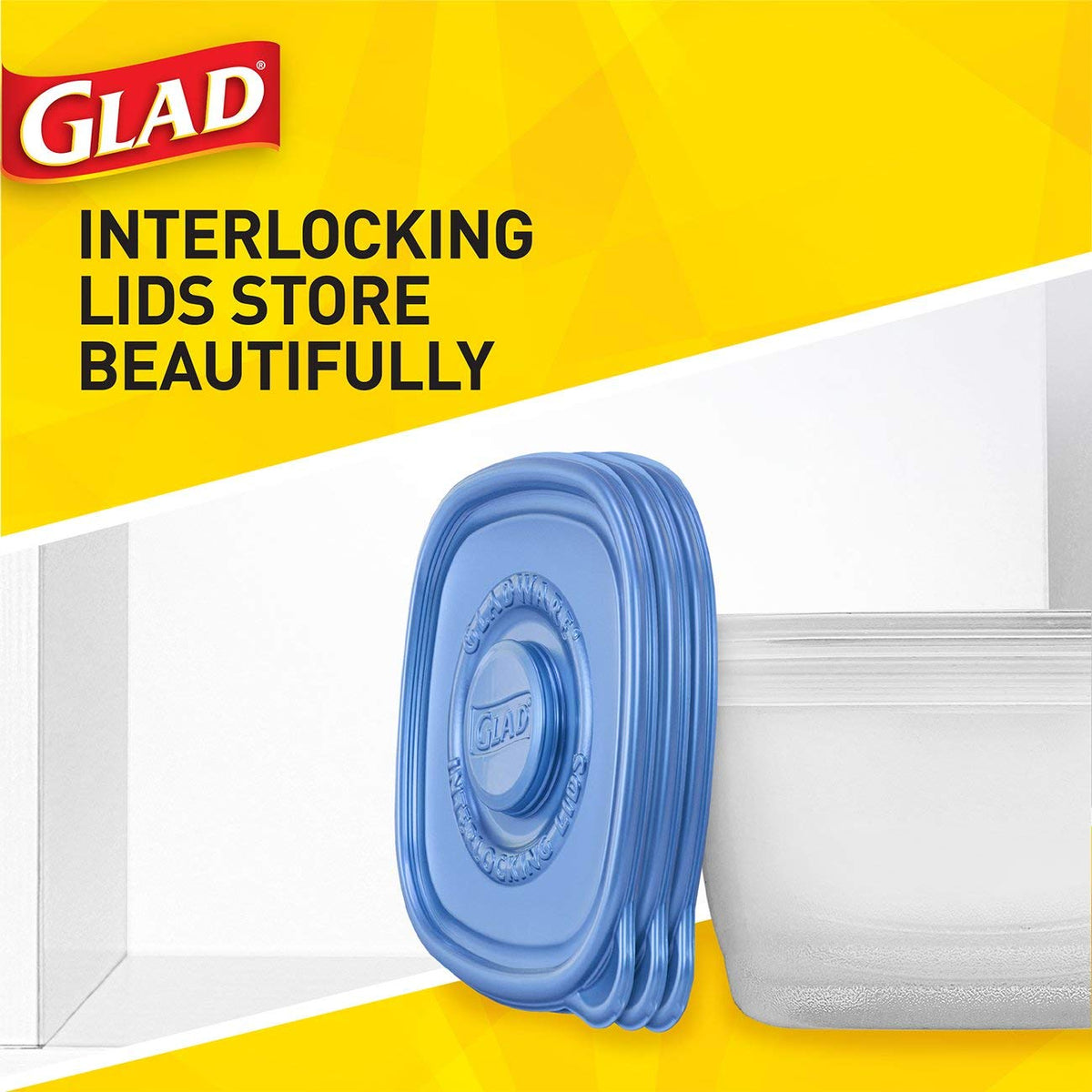 Glad BPA-free storage for safe handling of foods