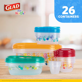 Glad for Kids Dressing cups 1.5oz, snap into lids for dressings