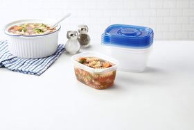 Glad GladWare BPA-free plastic suitable for reusable meal prep routines.