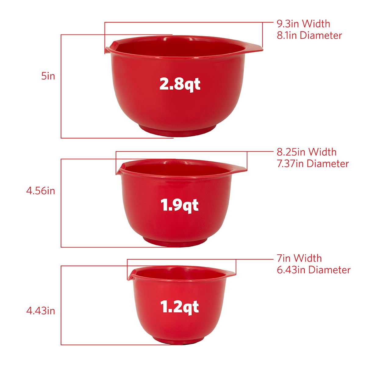 Glad BPA-free bowls are dishwasher safe and freezer ready for easy cleanup.