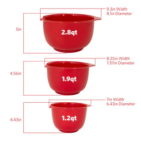 Glad BPA-free bowls are dishwasher safe and freezer ready for easy cleanup.