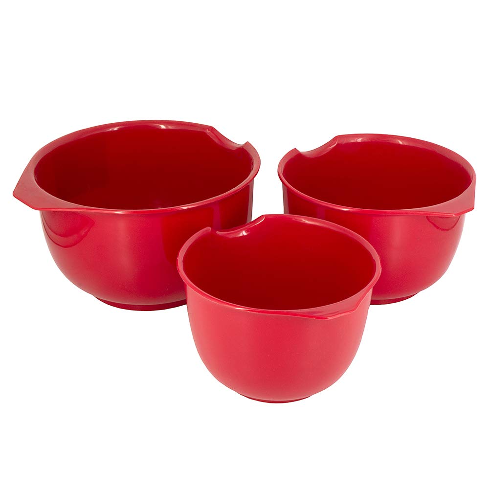 Glad mixing bowls feature a nesting design to save kitchen space.