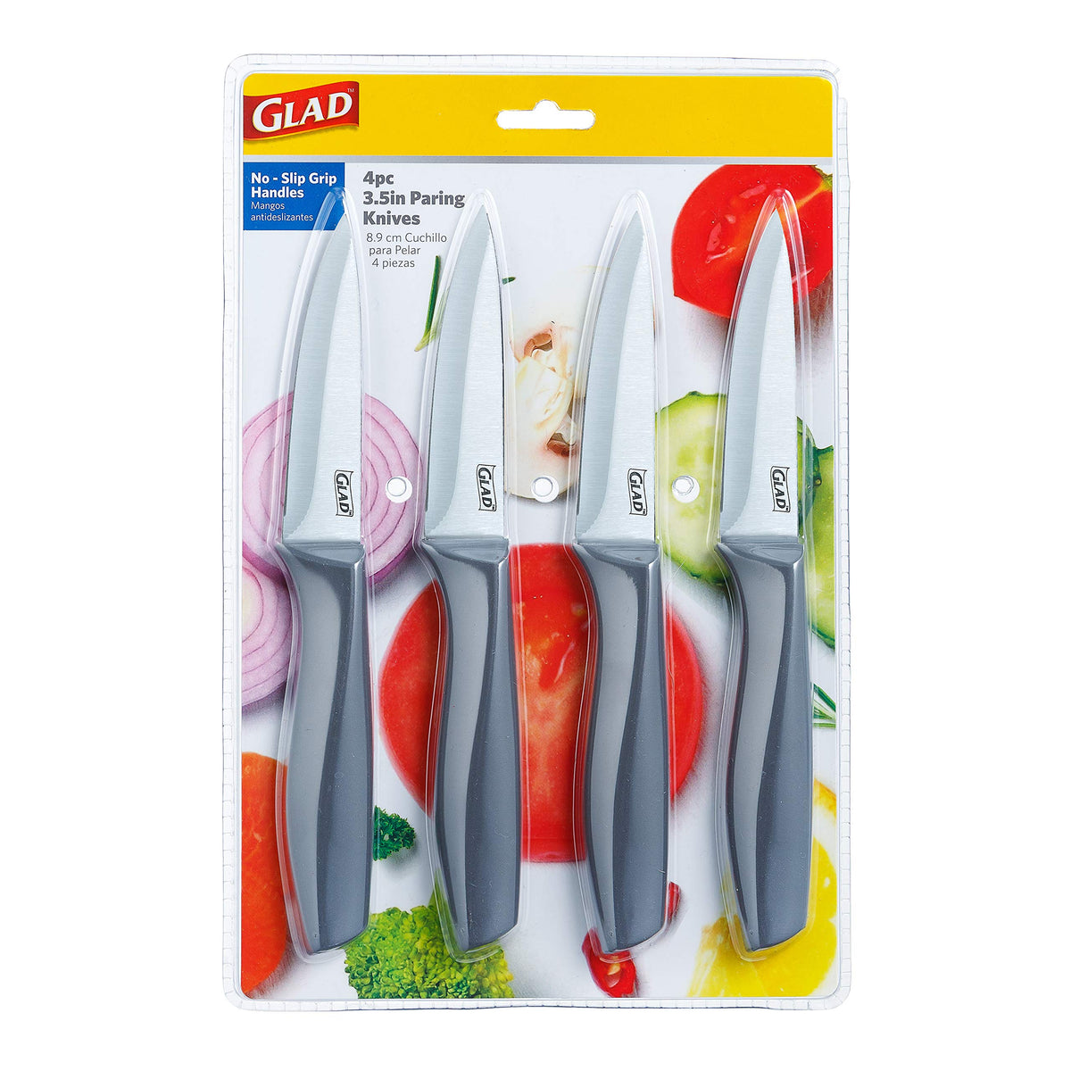 Glad paring knives make a thoughtful gift for students and new kitchens.