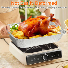 Gladify oven-safe up to 482°F label on pans, versatile cooking