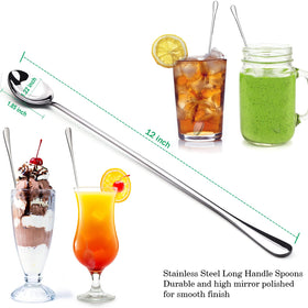 GLAMFIELDS iced-teaspoon-stirrer for smooth, even drink mixing.