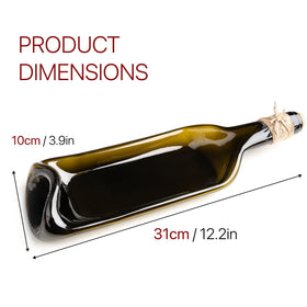 Glasiko World decorative rectangle serving tray adds a unique centerpiece to dining.