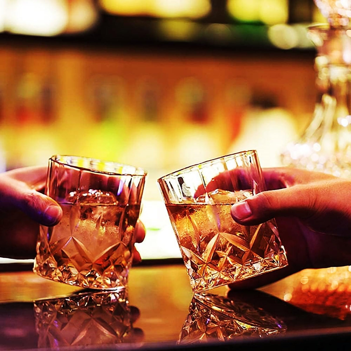 GLASKEY dishwasher-safe crystal glasses simplify cleanup after gatherings.