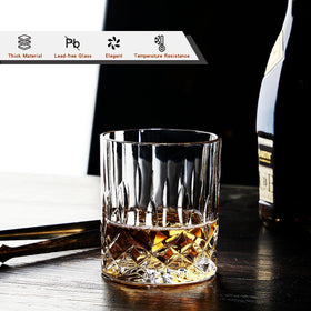 GLASKEY lead-free crystal cup with pristine transparency for elegant pours.