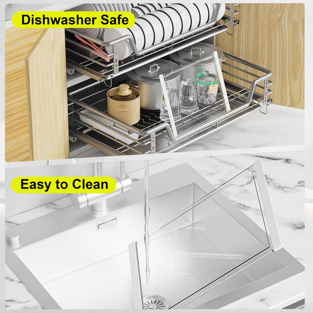 GlassCuisine beveled grip design provides comfortable handling and sliding control.