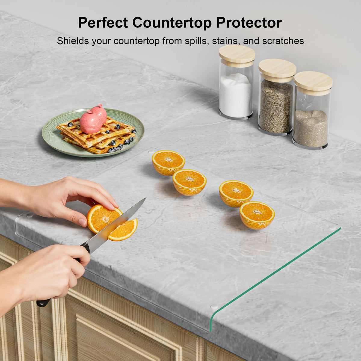 GlassCuisine versatile board suits everyday meals and gourmet cooking
