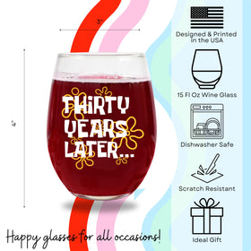 Glassicle best friend gift wine glass, ideal for girls’ night in.