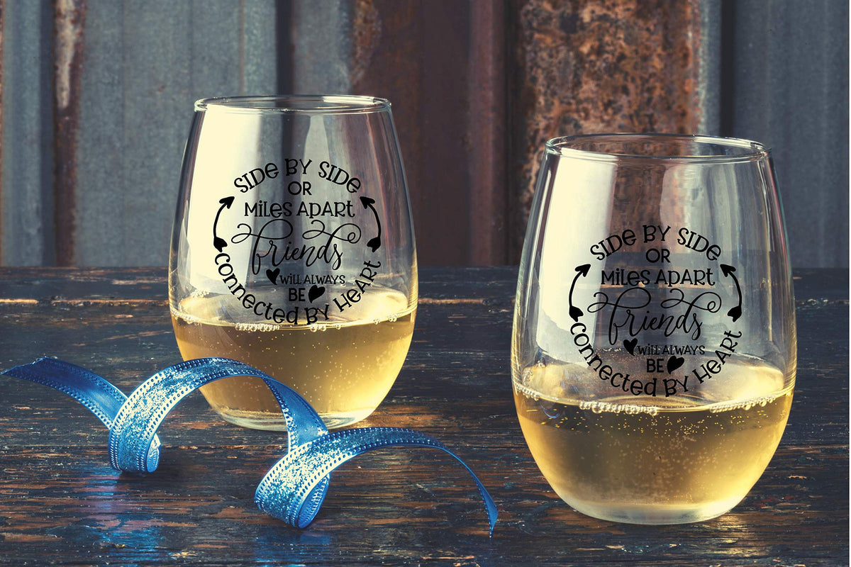 Glassicle packaged gift-ready wine glass ready to gift