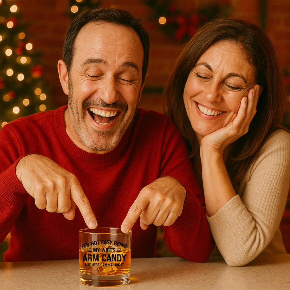 Glassicle party-ready bourbon glass sparks conversations during gatherings.