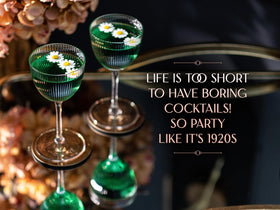 GLASSIQUE CADEAU sidecar glass suited for citrus-forward cocktails