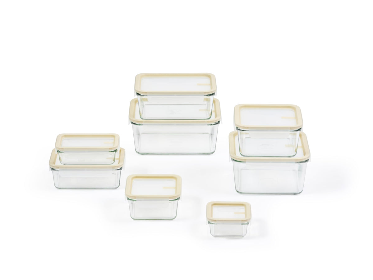 Glasslock Sens 78oz rectangular container for large family meals