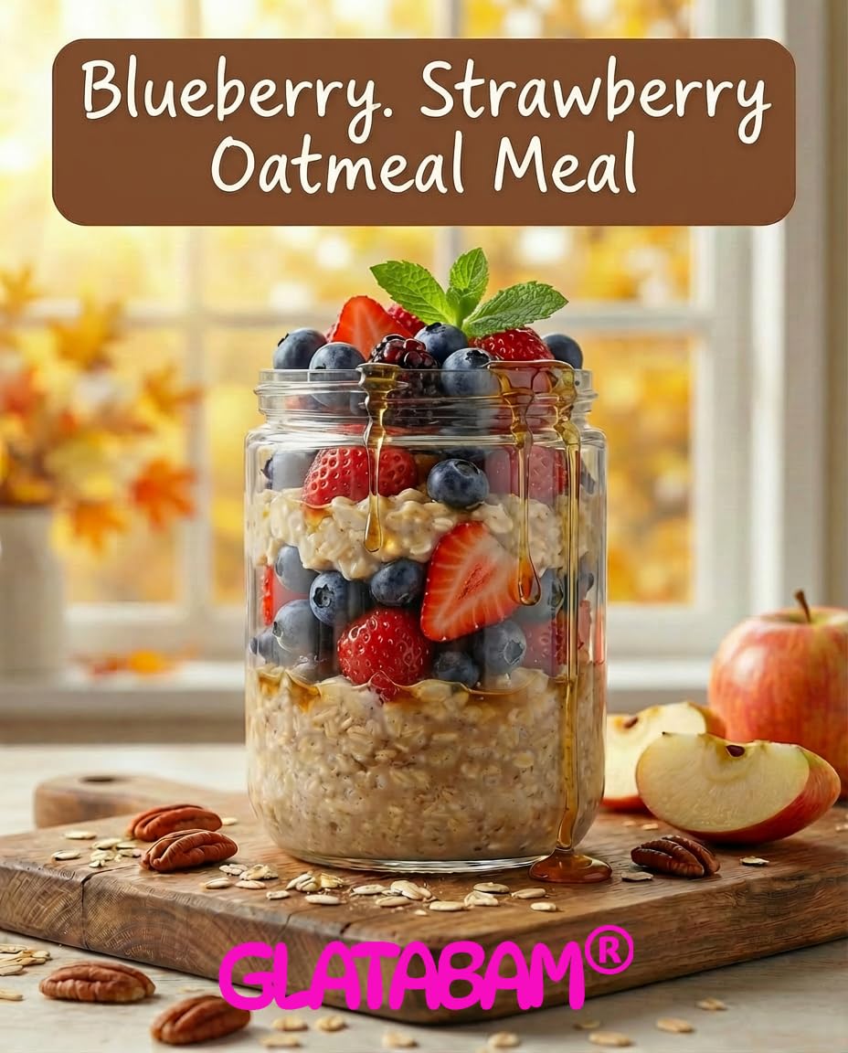 GLATABAM refrigerator and freezer safe jars tolerate cold storage with flavor retention