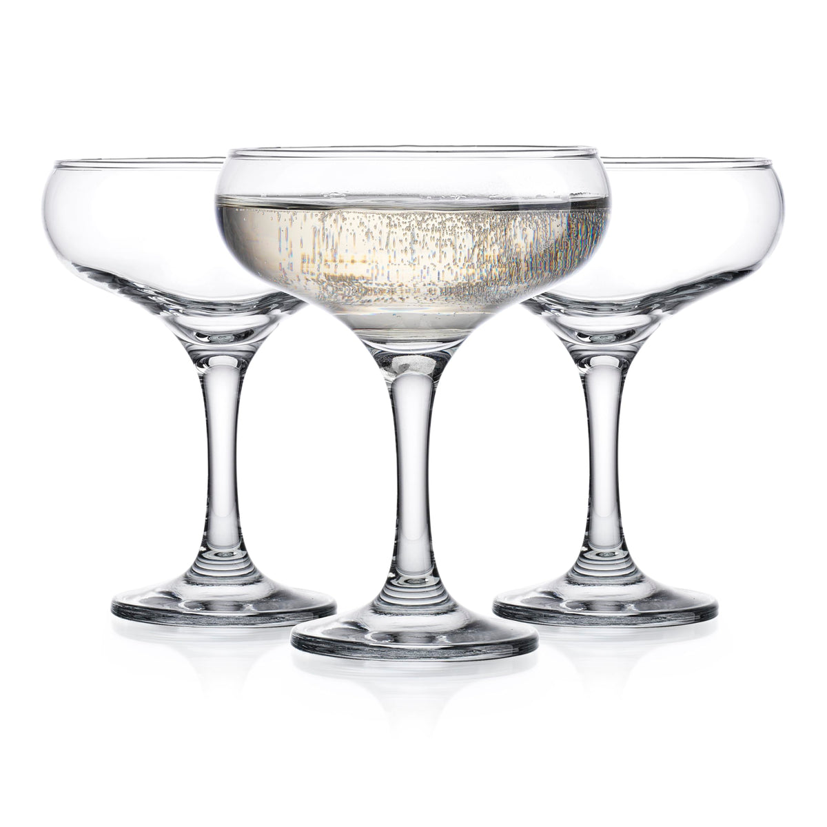 Glaver's bar glassware with a balanced stem supports steady serving and easy handling.