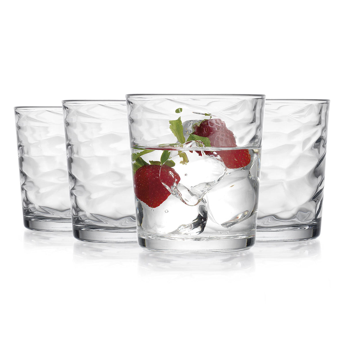 Glaver's cocktail glasses 13oz for cocktails, juice, or spirits with refined feel.