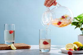 Glaver's dishwasher-safe glassware for quick cleanup after meals.