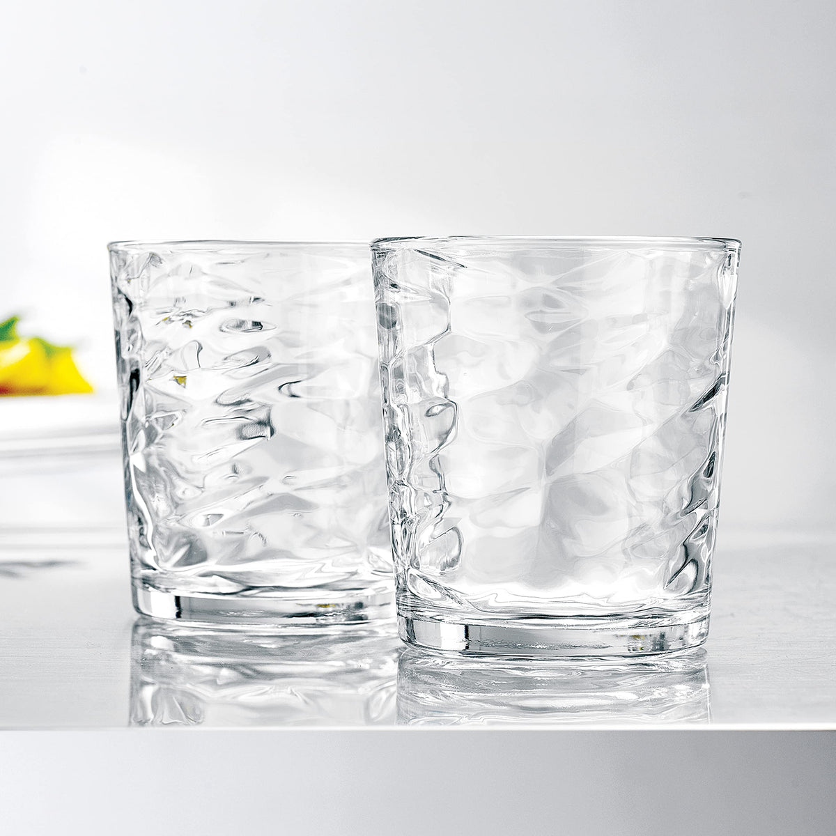 Glaver's dishwasher-safe whiskey glasses maintain clarity after many cycles.