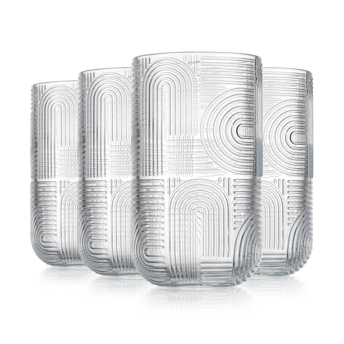 Durable BPA- and lead-free glassware from Glaver's.