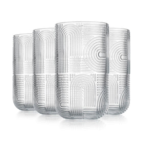 Durable BPA- and lead-free glassware from Glaver's.