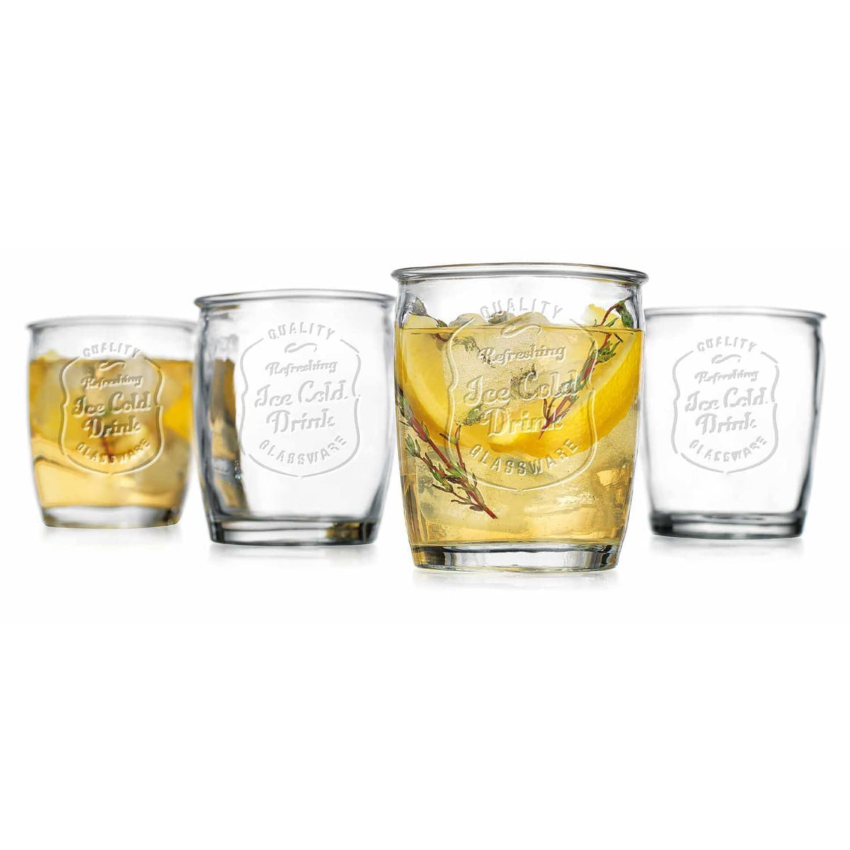 Glaver's dishwasher-safe glass tumblers, crafted with authentic artisanal technique.