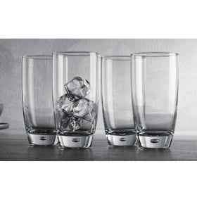 Glaver's four-piece set displayed with citrus to showcase serving versatility