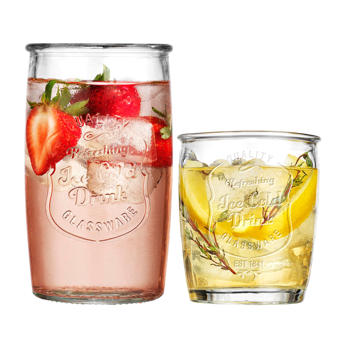 Glaver's ideal housewarming gift with classic embossing.