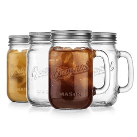 Glaver's mason jar regular mouth easy cleaning and fruit additions