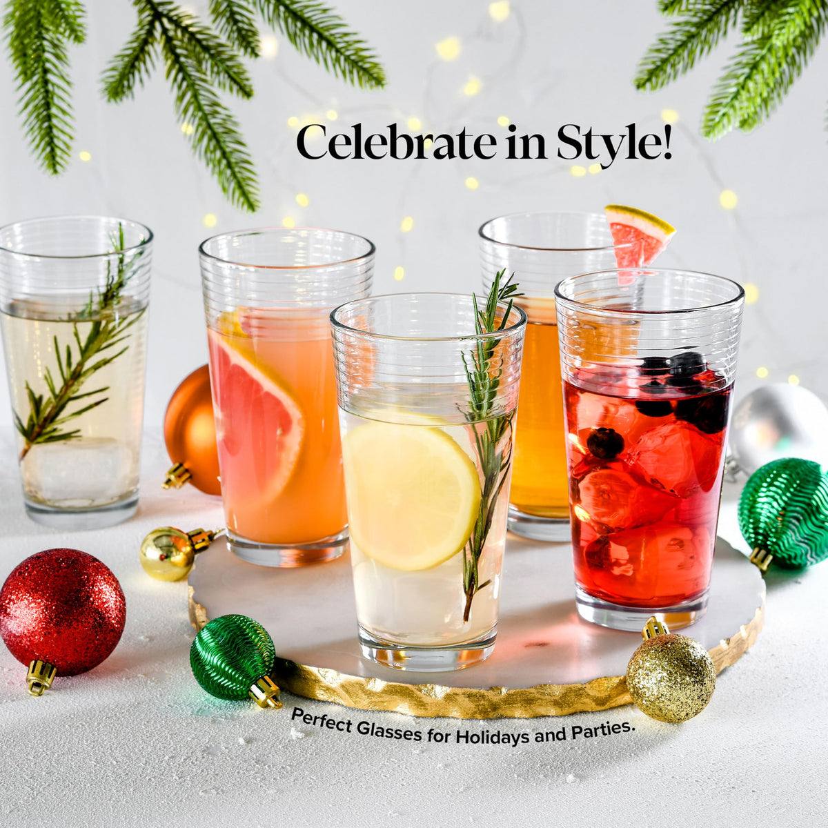 Glaver's premium glass, non-BPA and lead-free for safe daily use.