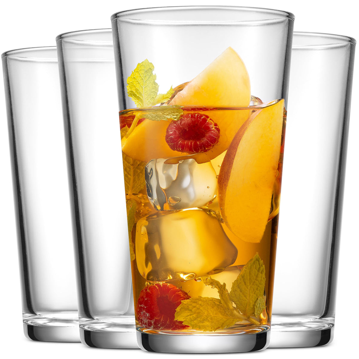 Glaver's glass with refined rim detail highlights craftsmanship.
