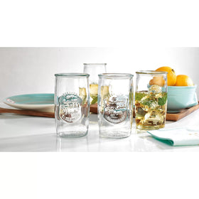 Glaver's thick-walled tumblers offer durability for everyday use.